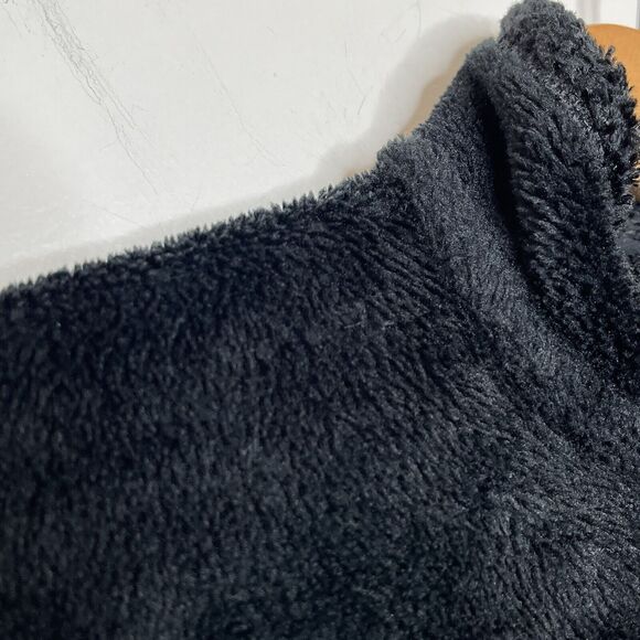 Patagonia Regulator Deep Pile Fleece Full Zip Jacket Black Womens XS Furry Fuzzy - Picture 3 of 13